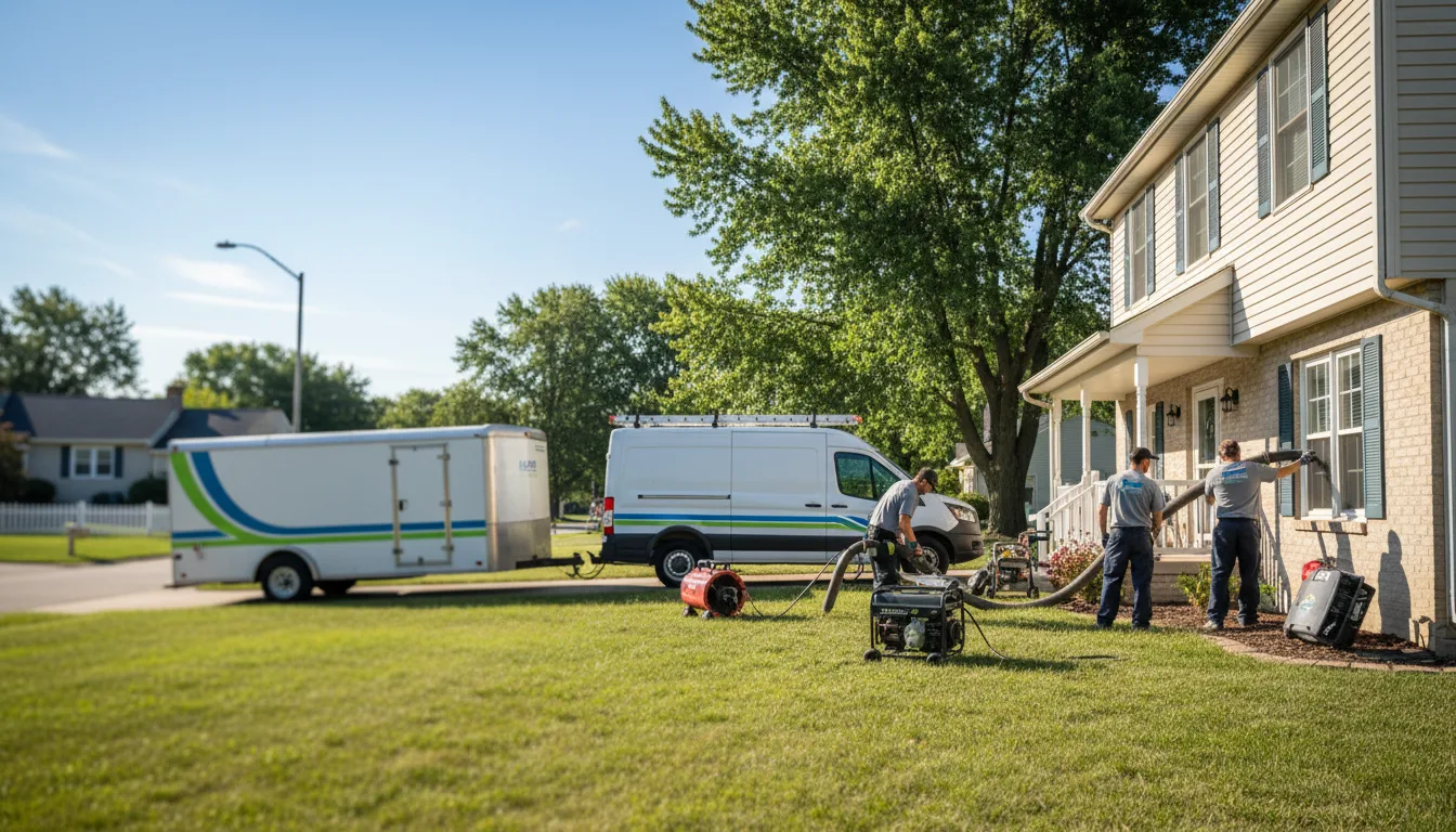 Flooded Basement Restoration And Cleanup With Repair in Kamrar, IA near me